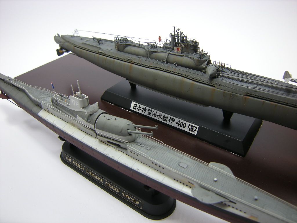 Maquette Plastique 1/350 Sous-marin Surcouf Marine Française - Hobby Boss 83522 - Neuf